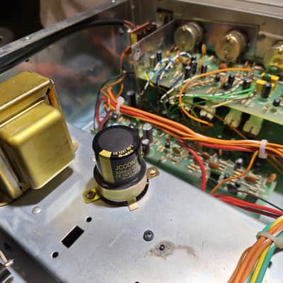 H.H. Scott Alpha 1 Preamp Recapped/Working Alpha 1 Late 1970's - Silver/Aluminum image 18