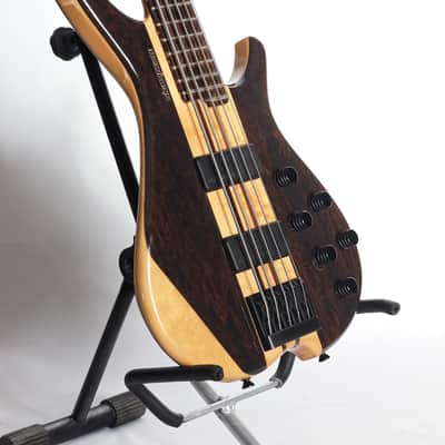Nightingale Fivethru - 5 string bass guitar, Made in UK by Ernie Goodfellow, GB Guitars image 10
