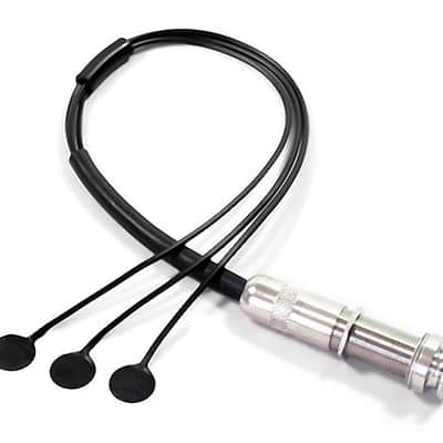 K&K The Pure Pickup Mini – Passive 3-Head Bridge-Plate Transducer for Steel-String Acoustic Guitars