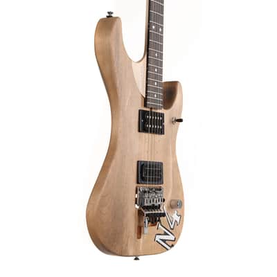 Washburn Nuno Bettencourt N4 Authentic Signature Matte Natural Used image 5
