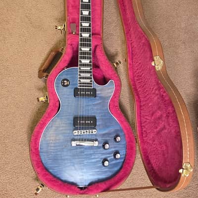 Gibson Les Paul Classic Player Plus 2018 - Satin Ocean Blue image 2