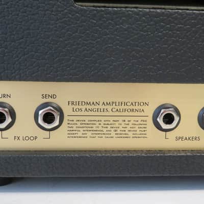 Friedman BE Mini 30w Amp Head – Boxed & Mint image 6
