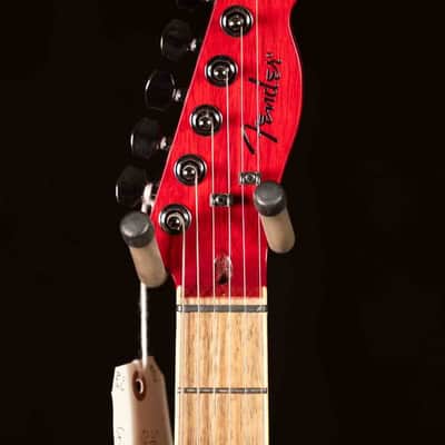 Fender Special Edition Custom Telecaster Crimson Red Transparent image 3