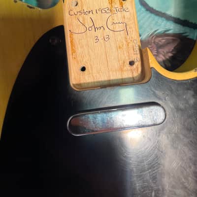 Fender Custom Shop 1953 Telecaster Masterbuilt by John Cruz 2013 - Butterscotch Blonde image 7