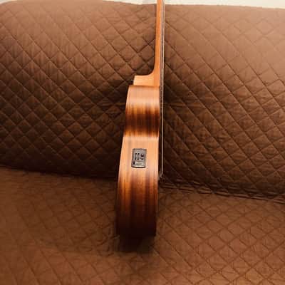 Lag TRAVEL-KAE Travel Series Massive Khaya Top & Neck 6-String Acoustic-Electric Guitar w/Soft Case image 3