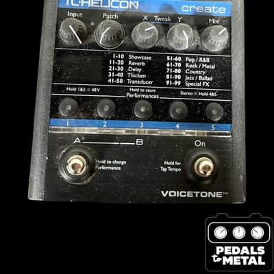 TC Helicon VoiceTone Create | Reverb
