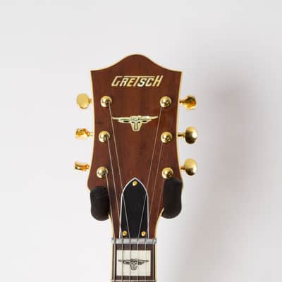 Gretsch G6120T-55 Vintage Select '55 Chet Atkins Hollow Body with Bigsby 2023 Vintage Orange Stain image 3