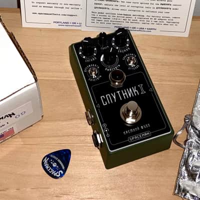Spaceman Sputnik I Silicon Fuzz Limited Batch Olive Drab Cyrillic Engraved image 1