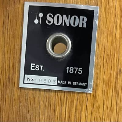 Sonor Phonic 1978  14"x22" Bass Drum - Natural Beech image 5