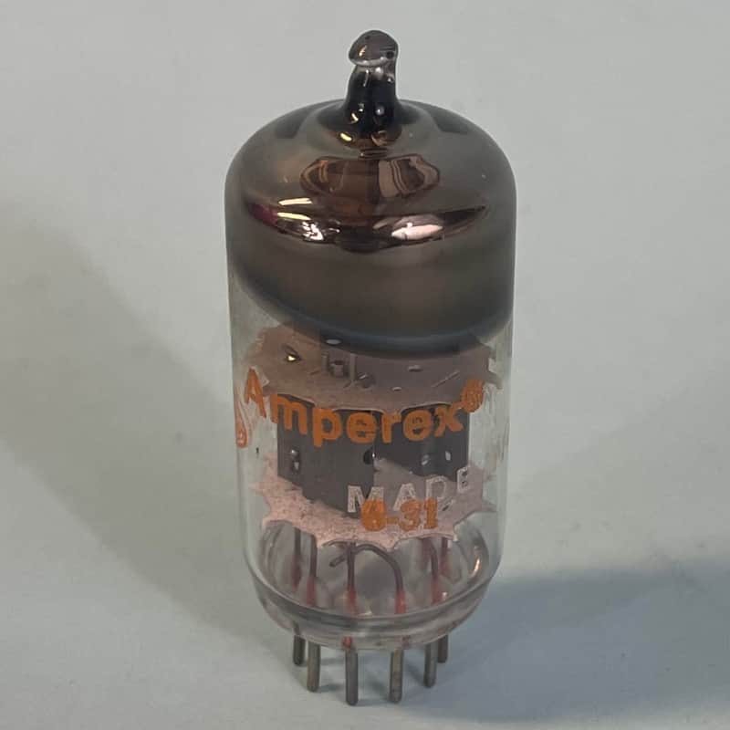 1968 Amperex 12AU7A ECC82 Vintage Orange Globe Tungsram Made In Germany TubeT149 image 1