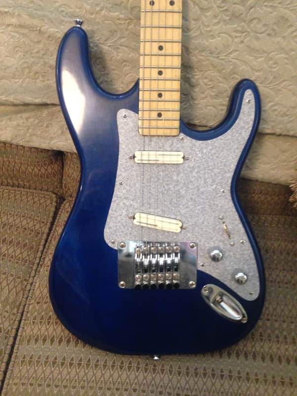 Immagine Stafford String Bender (bends B, G, & D Strings) 2002? See Thru Blue - 1