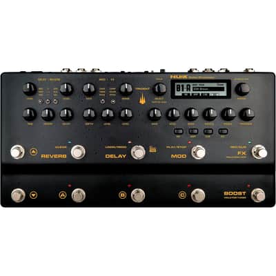 NuX NME-5 Trident Guitar and Multi-Effects Processor with TSAC-4K Amp Modeling, Black image 1