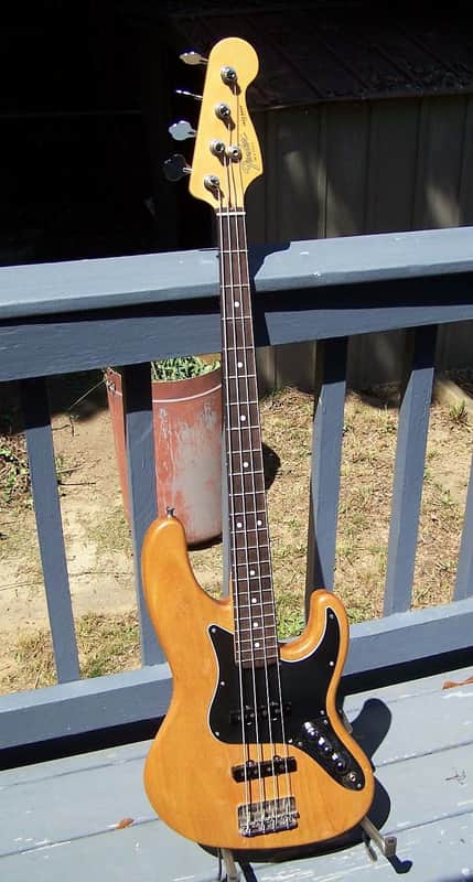 Fender Longhorn Jazz Bass 1989 Natural | Reverb