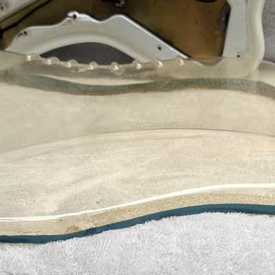 Authentic 1965 Fender JAZZMASTER Body with Vintage Parker BODY-GUARD Shield image 19