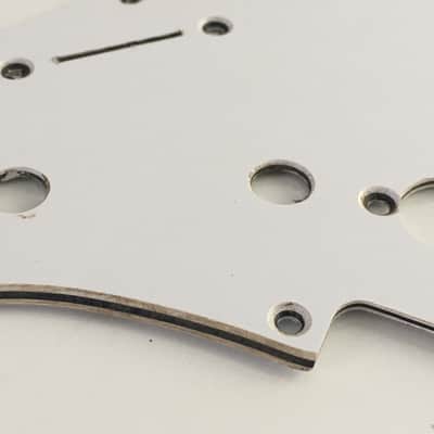 Vintage Spec Fender Lic Old Style Guitar Lefty Strat Pickguard 3-ply Aged Relic image 8