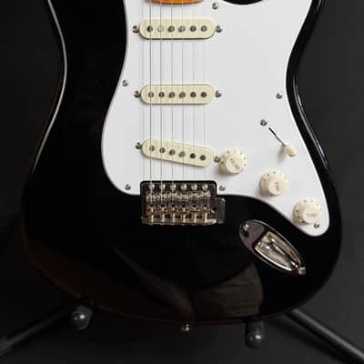 Squier Classic Vibe 50's Stratocaster Electric Guitar Gloss Black Finish image 2