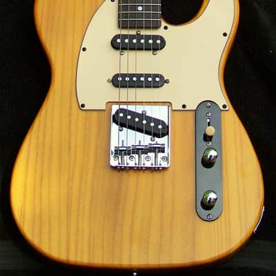 XX-Large 2" Wide(51mm) Neck+"Double Bridge" Nashville Configuration 6.2 lb. Guitar+ Ebony Neck +Bridge PU in Neck in Two Positions+Strat Middle Pickup+Treble-Bleed+ Grover 406C Locking Tuners + Leveled, Crowned+ Polished Frets +Low no buzz action! image 2