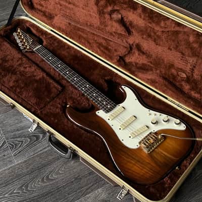 1983 Fender Elite Stratocaster Walnut Body & Neck Excellent with Original Case image 2