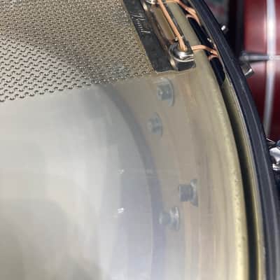 Pearl - 5x14" Sensitone Custom Alloy Brass Shell Snare Drum image 16