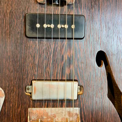 Sondelli Guitars TH CUSTOM Wenge & Kiri Thinline  Exclusive for Al’s Music Factory LEFTY / GAUCHER/ ZURDA  (Weight 2’7 Kg)  2026 image 9