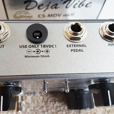 Fulltone CS-MDV MkII Custom Shop Mini Deja Vibe MkII 2010s - Silver Bild 10