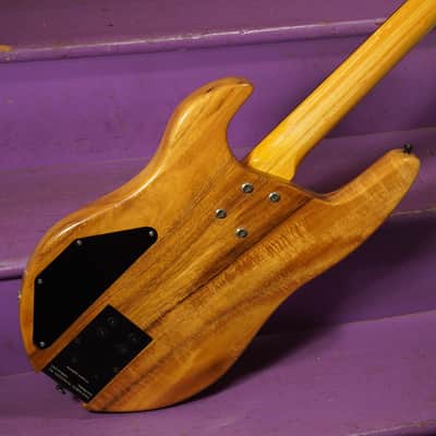 1994 Chip Wilson w/Kubicki Headless Fretless Neck Electric Bass Guitar (VIDEO! Fresh Setup) image 15