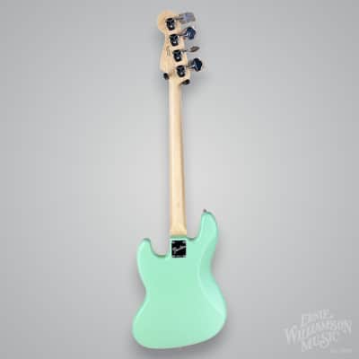 Fender American Performer Jazz Bass with Maple Fretboard 2024 - Satin Surf Green image 5