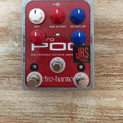 JHS Electro-Harmonix Micro POG with "Quadra Pog" Mod 2013 - 2017 - Red image 2