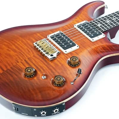 PRS Custom 24 Piezo Dark Cherry Sunburst 2023 image 11