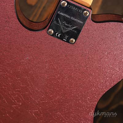 Fender Custom Shop Limited Edition CuNiFe Telecaster Custom Journeyman Relic Aged Champagne Metallic image 11