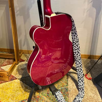 Gretsch G6120T-HR Brian Setzer Signature Hot Rod Magenta Sparkle! image 5