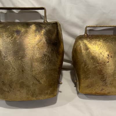 Steve Weiss Almglocken - Pitches D#4 & C5 - Tuned Alpine Cowbells - Excellent image 2