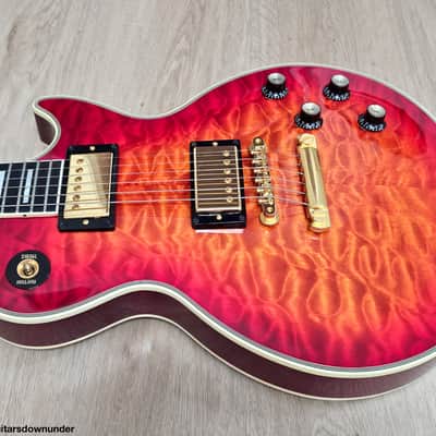 2007 Gibson Custom Shop 68 Les Paul Firemist 5A Quilt Top COLLECTOR GRADE MINT 1968 RI AAAAA image 7
