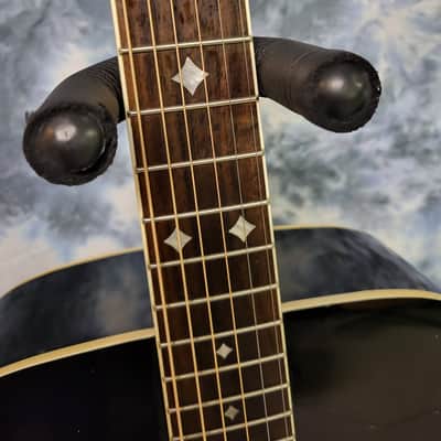 Used Randy Jackson 2014 Limited Edition Studio Series Black Acoustic Electric Guitar Pro Setup New Strings Luthier Project image 5