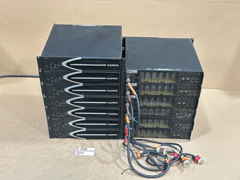 CAMCO VORTEX-4 Professional Power Amplifier #A004 (LOT OF 4) THS image 1