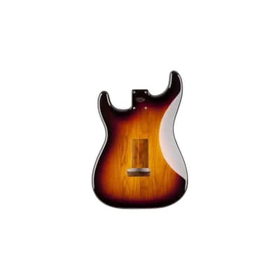 Fender Alder Stratocaster Body - Vintage Bridge Routing - 3-Color Sunburst image 3