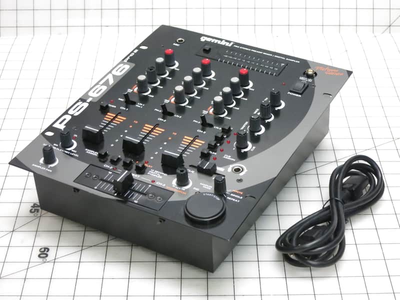 Gemini Platinum Series PS-646 Pro 2 Stereo Preamp Mixer / Digital Sampler image 1