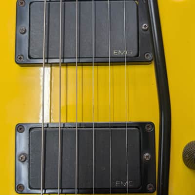 Jackson MG Series DKMG Dinky 2003 EMG upgrade - MIJ - Yellow image 4