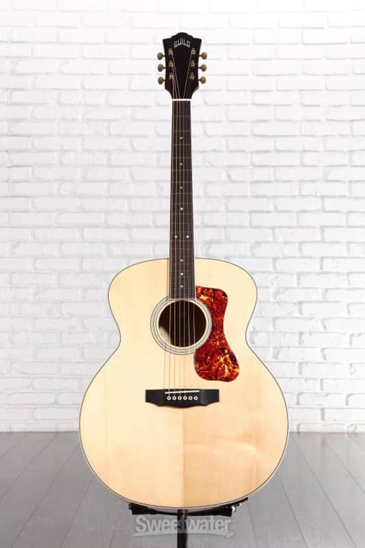 Guild F-250E Deluxe Jumbo Acoustic-Electric Guitar - Blonde (GF250EBlonded1) image 1