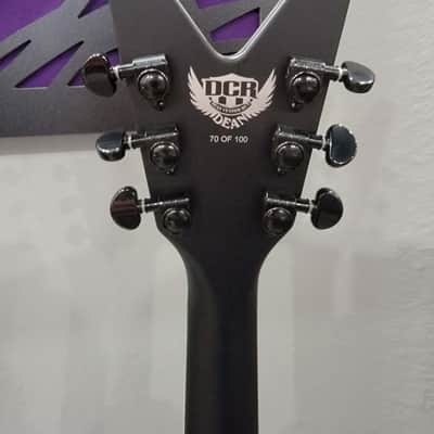 Dean Custom Run #16 Electric ML Guitar, Sandblasted Grey, (#70) DCR ML ET FL SBG image 5
