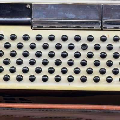 Vintage Iorio Italian Piano Accordion with Mother of Pearl Keys image 12