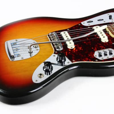1972 Fender Jaguar Sunburst Vintage Guitar | 100% Original, Offset, Chunky Neck! image 15