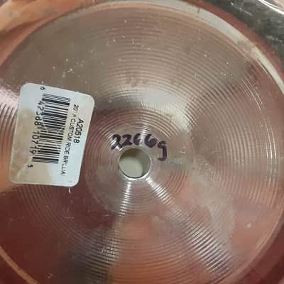 Zildjian 20" A Custom Medium Ride Cymbal 2002 - Present - Brilliant image 13