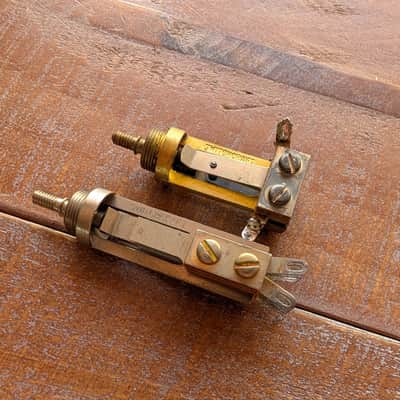 Switchcraft 3 Way Switches Qty 2 Vintage 1960s No Issues Genuine Vintage Parts image 1