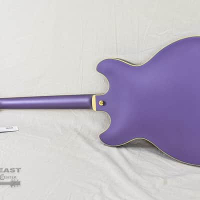 Ibanez Artcore AS73G Semi-Hollow Electric Guitar - Metallic Purple Flat image 9