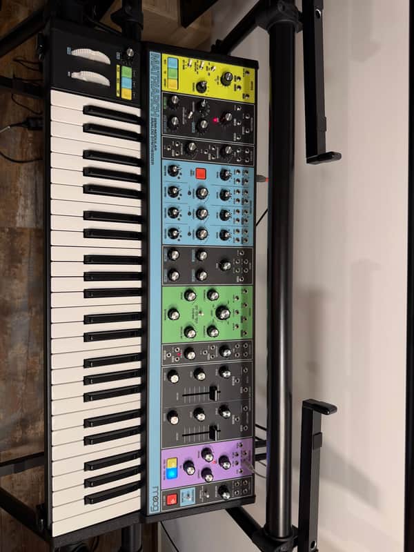 Moog Matriarch 49-Key Semi-Modular Analog Synthesizer 2019 - Present Black / Multi-Colored Panel image 1