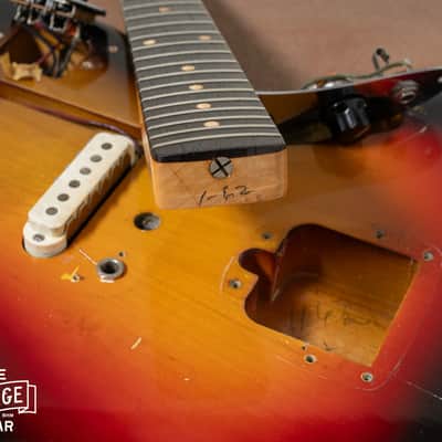 1962 Fender Jaguar Sunburst Earliest Batch image 25