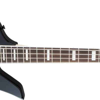 Jackson JS Series Kelly Bird Bass JS3Q Transparent Red Burst image 4