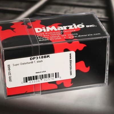 DiMarzio DP318BK Super Distortion T Telecaster Pickup - Black Tele image 2