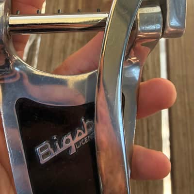 Bigsby B700 Vibrato Tailpiece Kit Vibramate 2010s - Aluminum tremolo whammy bar kit Les paul image 10
